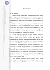 1 PENDAHULUAN 1.1 Latar Belakang Indonesia memiliki kekayaan