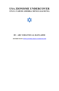 Zionis Israel di Balik Perang Irak