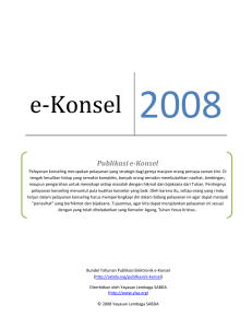 e-Konsel 2008 - SABDA