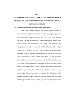 bab iv analisis hambatan dan penyelesaian fasilitas kafālah pada