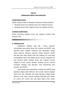 Materi 4 Elektronika Daya (Rangkaian Pemicu dan Komutasi)