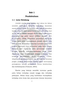 Constraints PenerapanFlexible Working dan Coping Individual