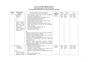 satuan acara perkuliahan