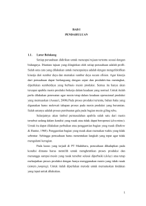 BAB I PENDAHULUAN 1.1. Latar Belakang Setiap