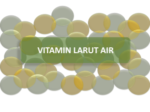 vitamin larut air