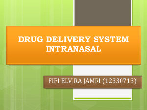 DRUG DELIVERY SYSTEM INTRAOCULAR