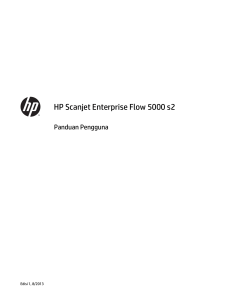 HP Scanjet Enterprise Flow 5000 s2 User Guide
