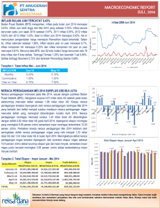 macroeconomic report juli , 2014