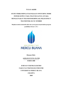 tugas mata kuliah - Perpustakaan Universitas Mercu Buana