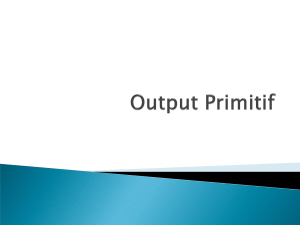 Output Primitif