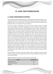 III. HaSIL DaN PEMBaHaSaN