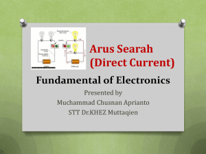 Fundamental of Electronics