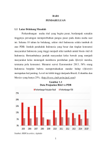 1 BAB1 PENDAHULUAN 1.1 Latar Belakang Masalah