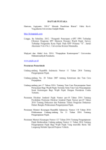 daftar pustaka - Universitas Muhammadiyah Surakarta