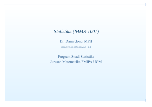 Statistika (MMS-1001)
