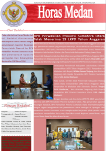 Mei 2016.cdr - BPK RI Perwakilan Provinsi Sumatera Utara