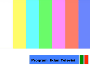 Program Iklan Televisi