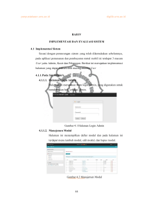 perpustakaan.uns.ac.id digilib.uns.ac.id 44 BAB IV IMPLEMENTASI