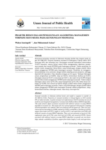 Unnes Journal of Public Health