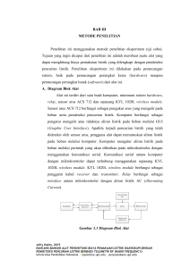 BAB III METODE PENELITIAN Penelitian ini