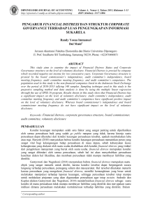 Analisis Faktor-Faktor yang Mempengaruhi