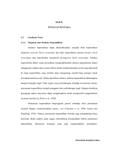 BAB II TINJAUAN PUSTAKA 2.1. Landasan Teori 2.1.1. Tinjauan