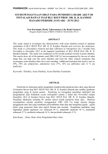 studi penggunaan obat pada penderita diare akut - E