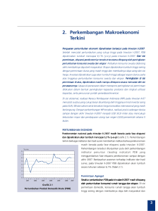 2. Perkembangan Makroekonomi Terkini