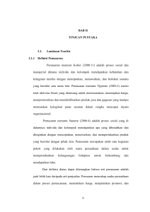 9 BAB II TINJUAN PUSTAKA 2.1. Landasan Teoritis 2.1.1 Definisi