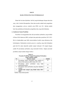 BAB IV HASIL PENELITIAN DAN PEMBAHASAN Dalam bab ini