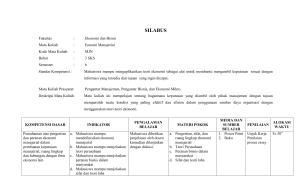 silabus - FEB Unila