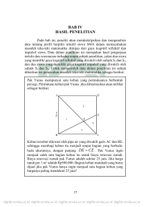 BAB IV HASIL PENELITIAN =