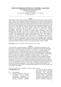 format sisfo - Universitas Dian Nuswantoro