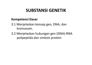 substansi genetik