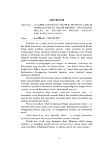 abstraksi - Repository UIN Sumatera Utara