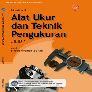 Alat Ukur Dan Teknik Pengukuran, Jilid 1, Sri