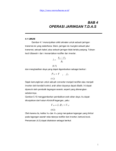 bab 4 operasi jaringan tdas