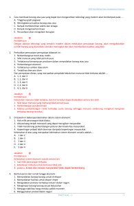 1. Cara membuat barang atau jasa yang dapat dan