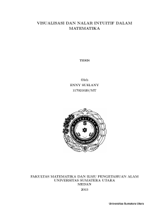 VISUALISASI DAN NALAR INTUITIF DALAM MATEMATIKA