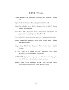 daftar pustaka - Perpustakaan Universitas Mercu Buana