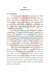 1 BAB I PENDAHULUAN 1.1. Latar Belakang Perkembangan ilmu