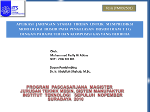 aplikasi jaringan syaraf tiruan untuk memprediksi