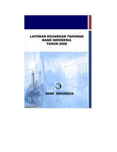 laporan keuangan tahunan bank indonesia tahun 2008 bank