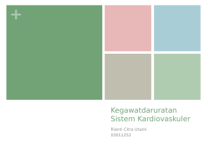 Kegawatdaruratan Sistem Kardiovaskuler