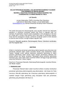 PLEA 2008 Paper Title - Jurnal Untan