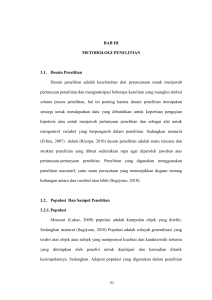 51 BAB III METODOLOGI PENELITIAN 3.1. Desain Penelitian