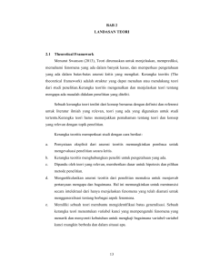 13 BAB 2 LANDASAN TEORI 2.1 Theoretical