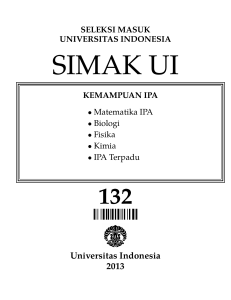Universitas Indonesia 2013