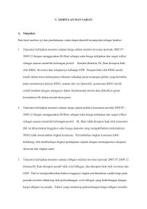 V. SIMPULAN DAN SARAN A. Simpulan Dari hasil analisis uji dan