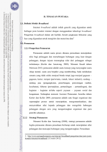 II. TINJAUAN PUSTAKA 2.1. Definisi Mobile